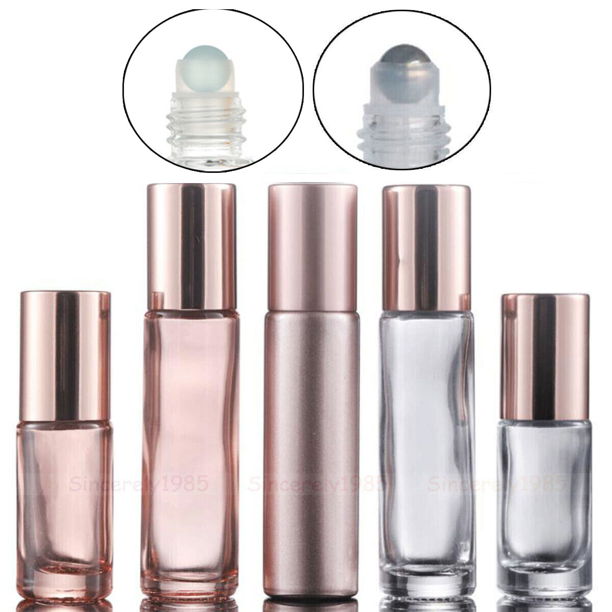Attar Oil Roll On - 1x 10X 20X 5ml 10ml Pink