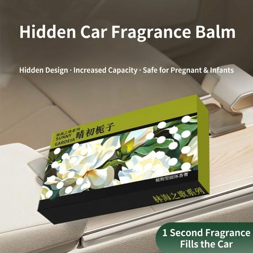 Hidden Car Solid Fragrance Col - مراجعة Perfume Gardenia Fragrance وسعره