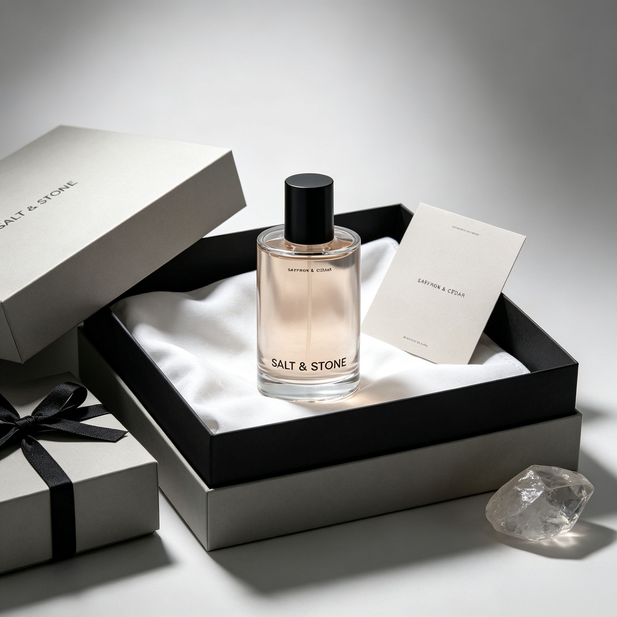 Salt & Stone Saffron Cedar Gen - مراجعة Perfume Travel Set وسعره