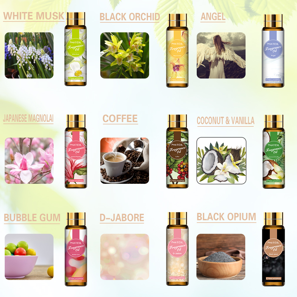 Phatoil 9pcs 10ml Fragrance Oi - مراجعة Perfume Fragrance Soap وسعره
