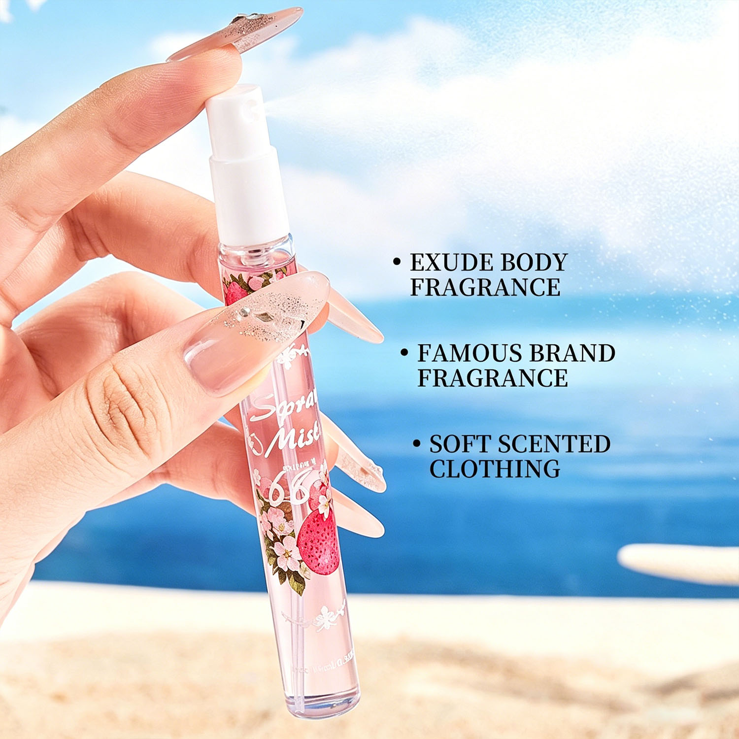 5pcs Flower and Fruit Fragranc - مراجعة Perfume Travel Set وسعره