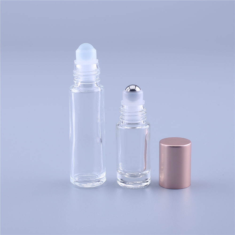 2PCS 10ml Pink Color Thick Gla - مراجعة Attar Oil Roll On وسعره