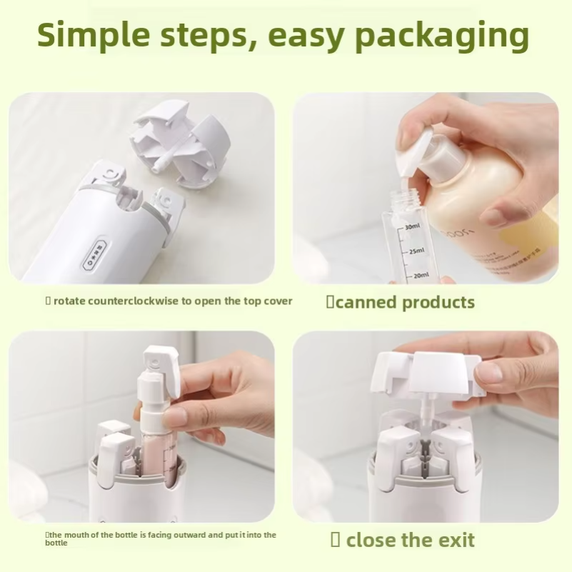 4 in 1 Portable Leakproof Trav - مراجعة Perfume Travel Set وسعره