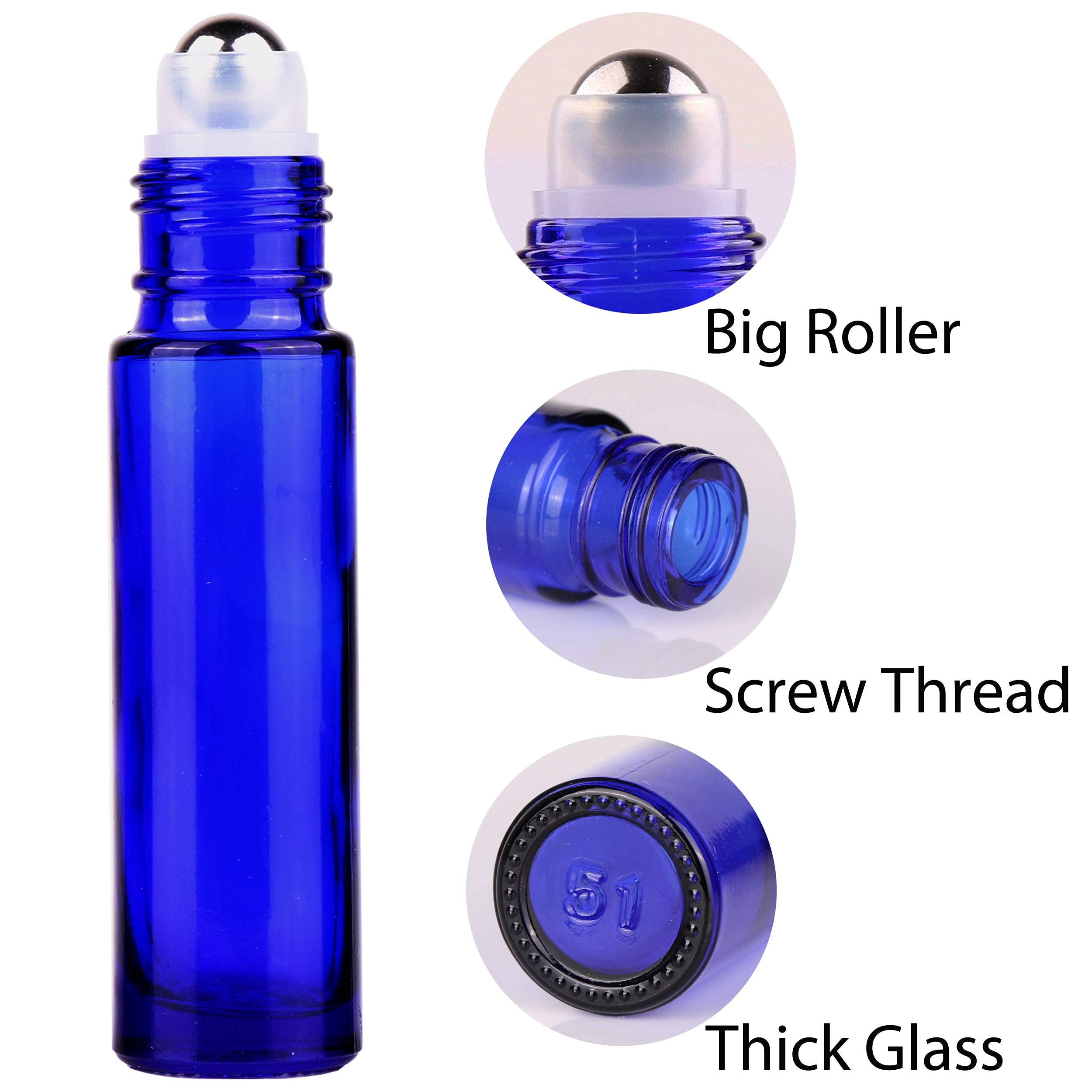 24pcs Glass Roll on Bottle 10m - مراجعة Attar Oil Roll On وسعره
