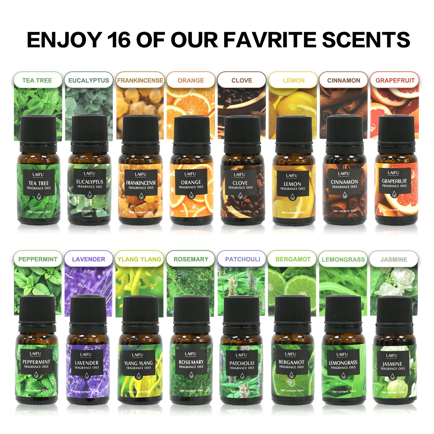 16x10ml Essential Oils Set for - مراجعة Perfume Fragrance World وسعره
