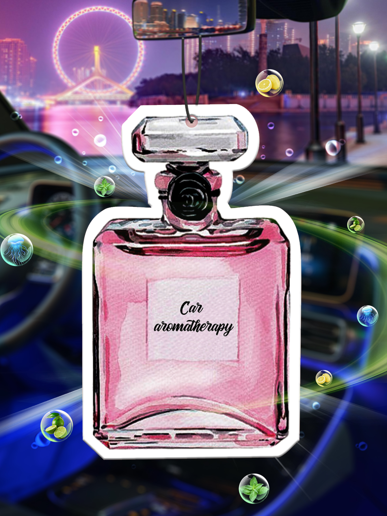 Car Aromatherapy Perfume Air F - مراجعة Perfume Gardenia Fragrance وسعره