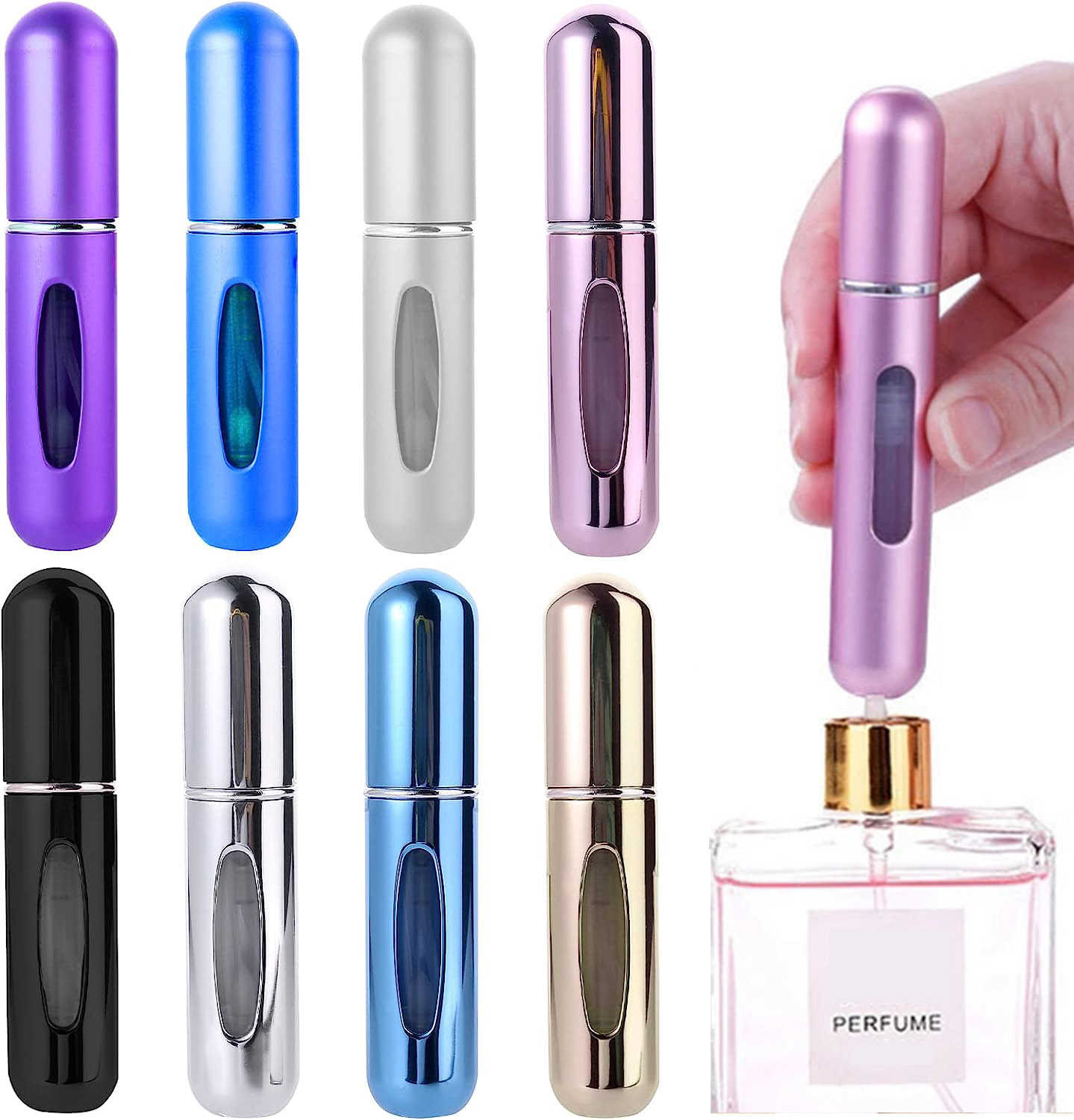 Refillable Mini Perfume Bottle - مراجعة Perfume Travel Set وسعره