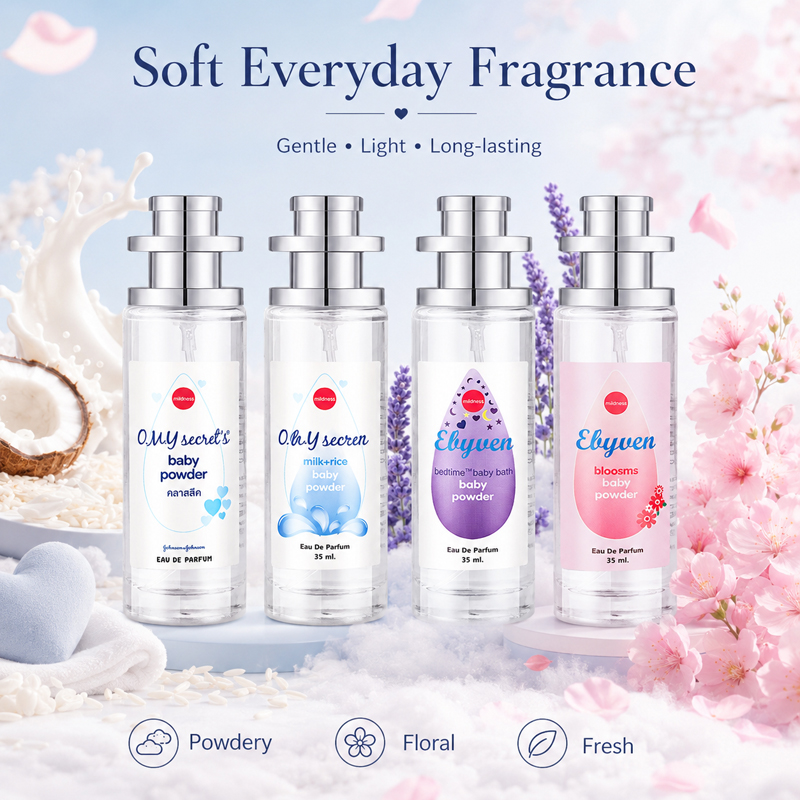 2pcs 35ml Baby Powder Perfume  - مراجعة Perfume Travel Set وسعره