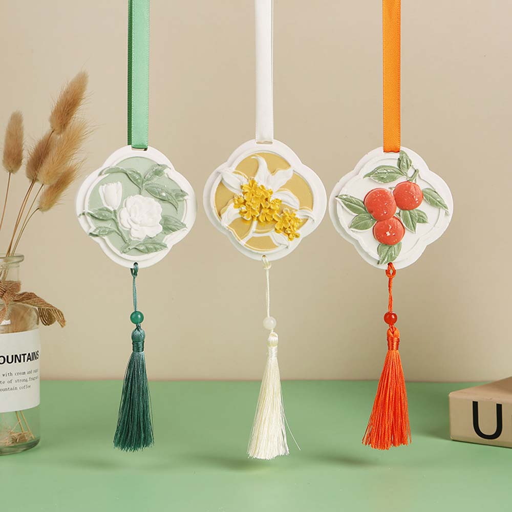 Car fragrance pendant Osmanthu - مراجعة Perfume Gardenia Fragrance وسعره