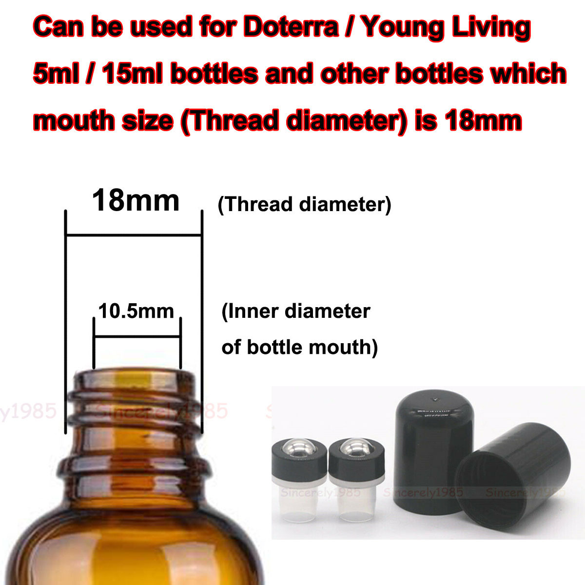 5X 10X 1X 18mm / 410 Bead Roll - مراجعة Attar Oil Roll On وسعره