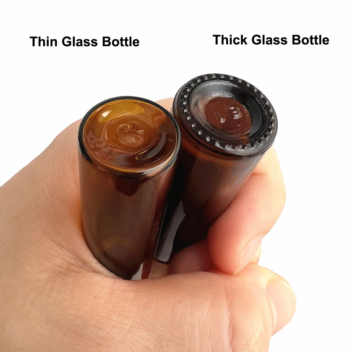 1x 10x 5ml 10ml Amber Clear Gl - مراجعة Attar Oil Roll On وسعره