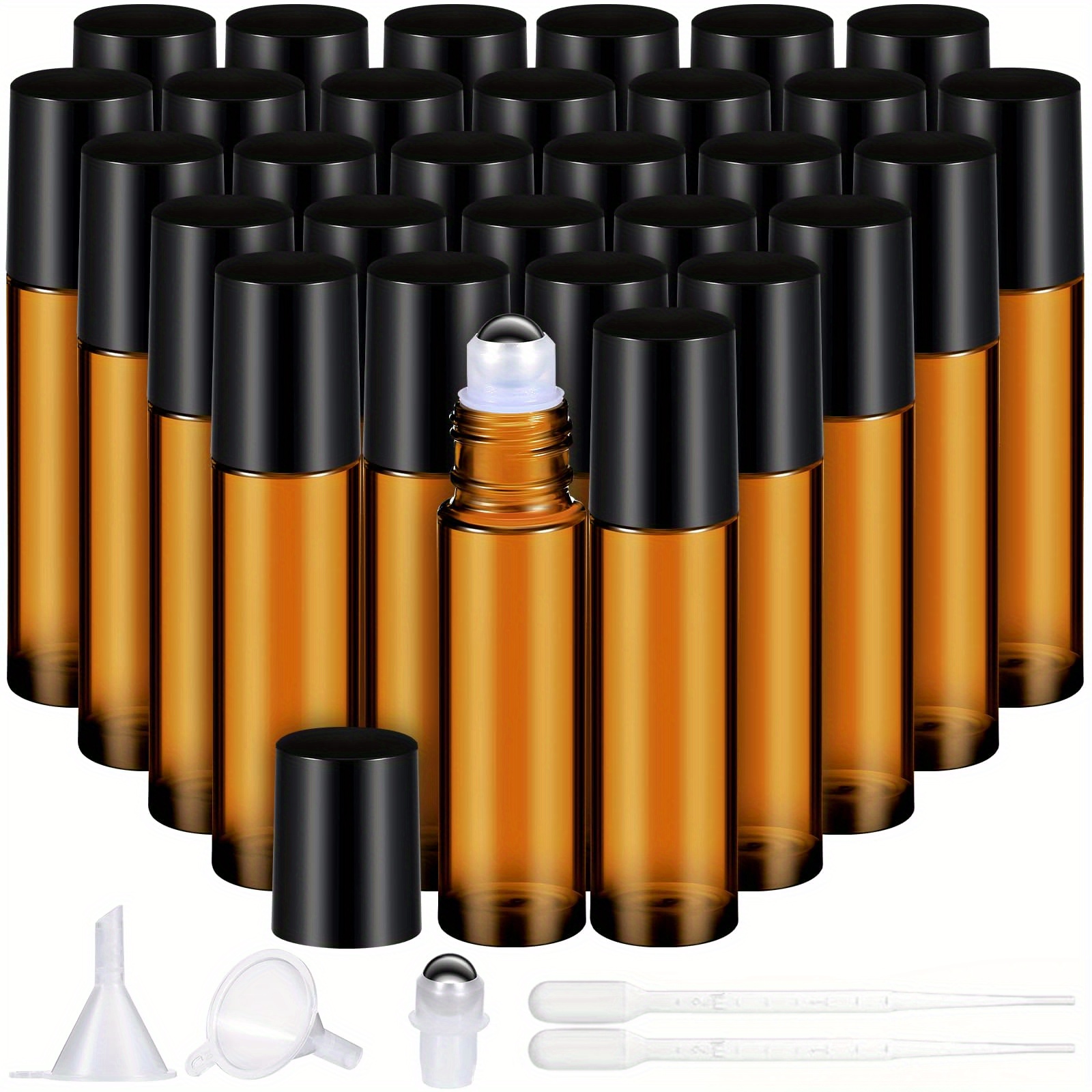 8/30pcs Glass Roll on Bottle 1 - مراجعة Attar Oil Roll On وسعره