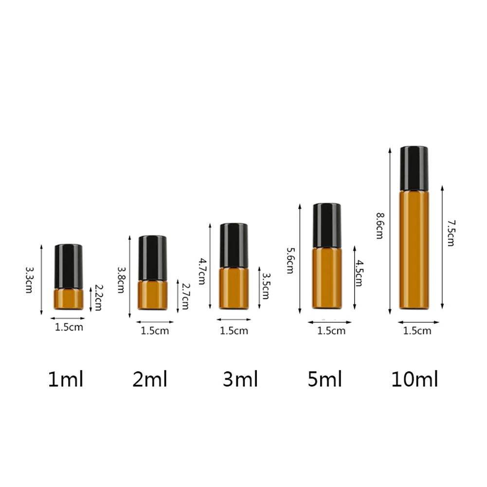 5-50pcs 1ml 2ml 3ml 5ml 10ml G - مراجعة Attar Oil Roll On وسعره