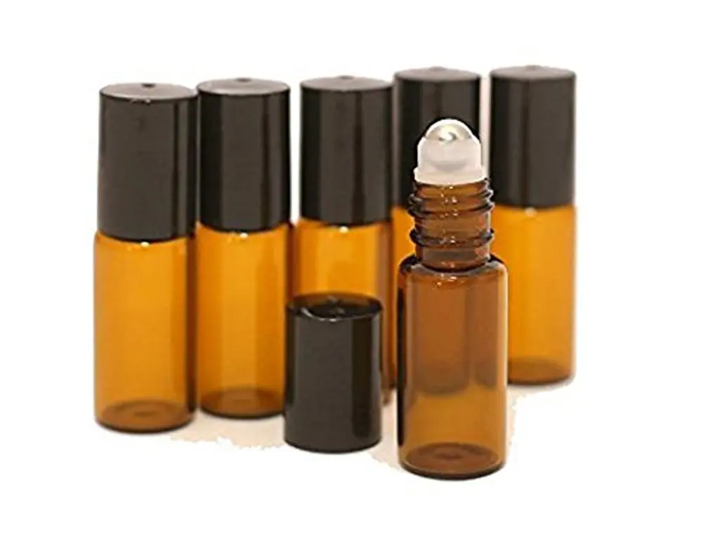 5-50pcs 1ml 2ml 3ml 5ml 10ml G - مراجعة Attar Oil Roll On وسعره