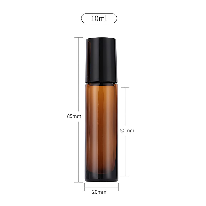 5PCS 10/15ml Amber Glass Empty - مراجعة Attar Oil Roll On وسعره